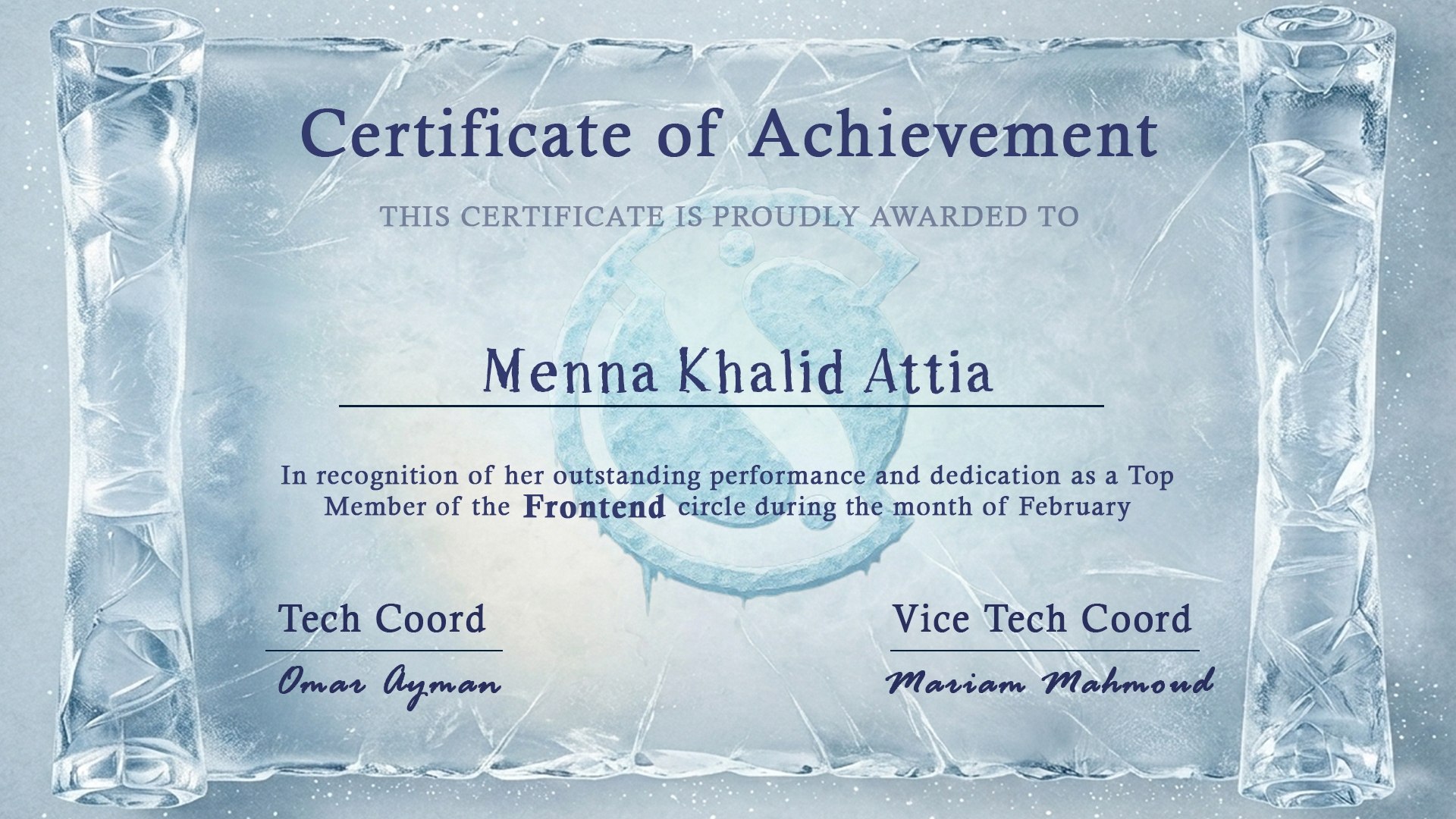 Top Member in CIS Team